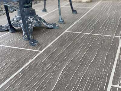 Wood Patterned Concrete Resurfacing Wood Patterned Concrete Resurfacing