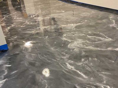 Metallic Epoxy Floor Finishing