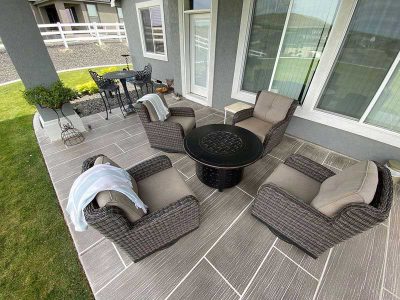 Textured Concrete Patio Installation Services